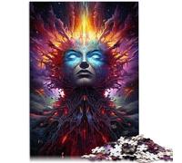 Puzzle para adultos 1000 piezas El juego de rompecabezas de Dios del universo es ideal como regalo para toda la familia, 26 x 38 cm