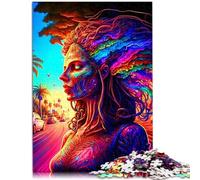 Puzzle para adultos, 1000 piezas, espíritu arcoíris, decoración del hogar, juguete rompecabezas 50 x 70 cm fortalece el amor entre parejas para adolescentes a partir de 14 años