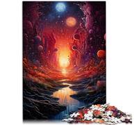 Puzzle para adultos, 1000 piezas, fantásticos paisajes, juegos educativos, decoración del hogar, rompecabezas de 50 x 70 cm, decoración y regalos únicos para el hogar