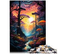 Puzzle para adultos, 1000 piezas, Fantasy Magic Jungle Hand Speed Competition 38 x 52 cm, regalos para amigos y familiares para adolescentes a partir de 14 años
