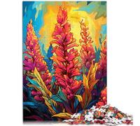 Puzzle para adultos, 1000 piezas, flores, desafiante, juego educativo para cumpleaños, Navidad, para adolescentes a partir de 14 años, 26 x 38 cm