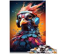 Puzzle para adultos, 1000 piezas, juego de pensamiento de codorniz, 50 x 70 cm, desafío para la inteligencia cerebral, juguete adictivo para adolescentes a partir de 14 años