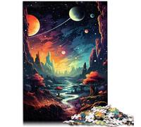 Puzzle para adultos, 1000 piezas, juego de preguntas sobre el cielo, 50 x 70 cm, decoración de pared única, cumpleaños, adolescentes a partir de 14 años
