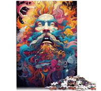 Puzzle para adultos, 1000 piezas, juguete de dioses, juego de pensamiento, 50 x 70 cm, decoración de pared única, cumpleaños de 14 años