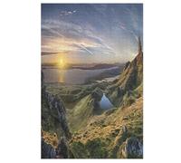 Puzzle para adultos, 1000 piezas, La historia del viejo, rompecabezas de madera, regalos de cumpleaños, puzle de decoración de pared (78 x 53 cm)