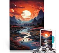 Puzzle para adultos, 1000 piezas, paisaje de playa de otro mundo, rompecabezas divertido familiar de 26 x 38 cm, regalos para amigos y familiares para adolescentes a partir de 14 años