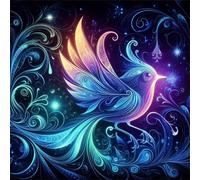 Puzzle para Adultos 1000 Piezas,Pájaros y Animales de fantasía,65x65cm Rompecabezas para Adulto Juguete Educativo, Juego Educativo Desafío,1000 Piezas Rompecabezas para Adultos Niños