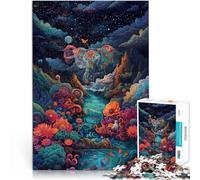 Puzzle para adultos, 1000 piezas, planeta de sueños, juegos educativos, decoración del hogar, rompecabezas de 26 x 38 cm, juego educativo para cumpleaños y Navidad