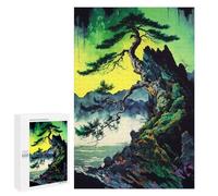 Puzzle para adultos, 1000 piezas, rompecabezas de serenidad de pino de montaña para adolescentes, juguetes de bricolaje, regalos para mujeres, también como regalo para toda la familia, 1000 piezas