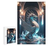 Puzzle para adultos, 1000 piezas, rompecabezas para adolescentes Dragon en Grand Hall, 1 puzzle, decoración de pared, ensamblaje de patrón, interacción entre padres e hijos, 1000 unidades