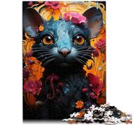 Puzzle para adultos, 1000 piezas, rompecabezas tipo animal ratón imposible, 14.96 x 20.47 pulgadas, regalos para amigos y familiares, adecuado para adolescentes a partir de 14 años