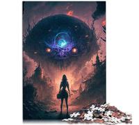 Puzzle para adultos 1000 piezas Space Monster Le Puzzle 26x38cm Difícil de completar pero Divertido y Humorístico para adolescentes de 14 años y más