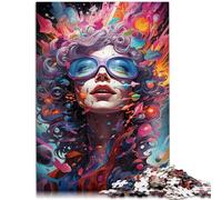 Puzzle para adultos, 1000 piezas, sueños cósmicos, rompecabezas familiar divertido para familias, alivio del estrés, difícil desafío para adolescentes a partir de 14 años, 26 x 38 cm