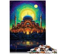 Puzzle para adultos, 1000 piezas, TCAC Brkiye Hagia Sophia, decoración del hogar, juguete de rompecabezas, 26 x 38 cm, toda la familia