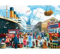Puzzle para adultos 1000 piezas Titanic ¡sube a bordo ahora! 70 x 50 cm Puzzles para adultos Juego educativo Desafío Juguetes 1000 piezas Puzzles para adultos y niños