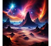 Puzzle para Adultos 1000 Piezas,Universo de fantasía,65x65cm Rompecabezas para Adulto Juguete Educativo, Juego Educativo Desafío,1000 Piezas Rompecabezas para Adultos Niños