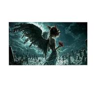 Puzzle para Adultos 1100 Piezas, Ángel de la Noche Oscura Puzzle, Difícil, Desafiante, Rompecabezas Encajan Perfectamente, Letras en la Parte Posterior, Regalo para Personas Mayores (87x42cm) v-16