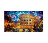 Puzzle para Adultos 1100 Piezas, Coliseo de Roma Puzzle, Difícil, Desafiante, Rompecabezas Encajan Perfectamente, Letras en la Parte Posterior, sin Polvo, Regalo para Personas Mayores (87x42cm) v-649
