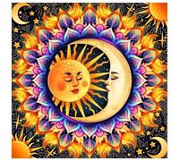 Puzzle para Adultos 120 Piezas,Fantasía Sol Luna,20x20cm Rompecabezas para Adulto Juguete Educativo, Juego Educativo Desafío,120 Piezas Rompecabezas para Adultos Niños