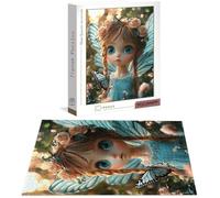 Puzzle para Adultos 1314 Piezas, Elfos Obra de Arte de Juego de Rompecabezas para Adultos, Chica Pasatiempo Creativo, Decoración, DIY para Decoración del Hogar 75 x 50 cm B-5079