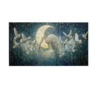 Puzzle para Adultos 1692 Piezas, Diosa de la Paloma Blanca Puzzle, Difícil, Desafiante, Rompecabezas Encajan Perfectamente, Letras en la Parte Posterior, Regalo para Personas Mayores (179x31cm) v-19