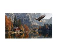 Puzzle para Adultos 1692 Piezas, Paisaje del lago Puzzle, Difícil, Desafiante, Rompecabezas Encajan Perfectamente, Letras en la Parte Posterior, sin Polvo, Regalo para Personas Mayores (179x31cm) v376
