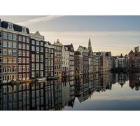 Puzzle para adultos 2000(100x70cm) piezas, rompecabezas de complejo de edificios en los canales de Amsterdam, juguete educativo y juego antiestrés para adultos