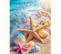 Puzzle para Adultos 2000 Piezas,Burbujas de Conchas de Estrellas de mar 100x70 cm,Rompecabezas para Adulto Juguete Educativo, Juego Educativo Desafío,2000 Piezas Rompecabezas para Adultos