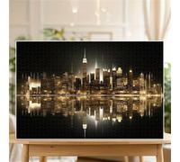Puzzle para Adultos 2000 Piezas,Reflexiones de la Ciudad 100x70 cm,Rompecabezas para Adulto Juguete Educativo, Juego Educativo Desafío,2000 Piezas Rompecabezas para Adultos
