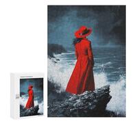 Puzzle Para Adultos 300 PCS At The Edge of The World Puzzle Para Adolescentes Juguetes De Bricolaje Decoración Del Hogar Regalos Únicos De Cumpleaños Y Navidad 300 PCS