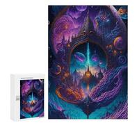 Puzzle para adultos, 300 piezas, portal de fantasía a otro mundo, 1 rompecabezas para adolescentes, juegos de pensamiento, murales, regalos de Navidad y cumpleaños, 300 unidades