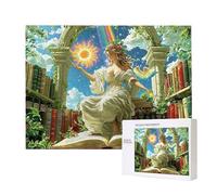 Puzzle para Adultos 3000 Piezas, La Diosa del Sol Puzzle, Difícil, Desafiante, Rompecabezas Encajan Perfectamente, Letras en la Parte Posterior, sin Polvo, Regalo para Personas Mayores 122x80cm s-764