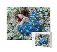 Puzzle para Adultos 3000 Piezas, Mujeres margaritas Puzzle, Difícil, Desafiante, Rompecabezas Encajan Perfectamente, Letras en la Parte Posterior, sin Polvo, Regalo para Personas Mayores 122x80cm s572