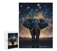 Puzzle para adultos 500 piezas elefante galáctico majesty -6 rompecabezas para adultos, juguetes, decoración de pared, regalos para mujeres, gran regalo para juegos, 500 piezas