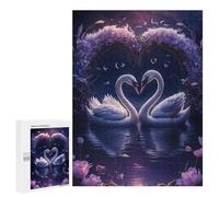 Puzzle para adultos 500 piezas Love in The Night Sky Puzzles para adultos, juguetes, decoración de pared, regalos para mujeres, gran regalo para juegos, 500 piezas