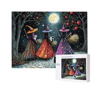 Puzzle para Adultos 5000 Piezas, Bosque Bruja Puzzle, Difícil, Desafiante, Rompecabezas Encajan Perfectamente, Letras en la Parte Posterior, sin Polvo, Regalo para Personas Mayores 156x105cm s-665