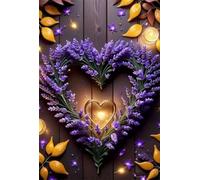 Puzzle para Adultos 60 Piezas,Corazón de Corona Morada,40x28 cm Rompecabezas para Adulto Juguete Educativo, Juego Educativo Desafío 60 Piezas Rompecabezas para Adultos