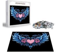 Puzzle para Adultos 6000 Piezas, ala Obra de Arte de Juego de Rompecabezas para Adultos, Rosa Pasatiempo Creativo, Decoración, DIY para Decoración del Hogar 179 x 105 cm B-4464