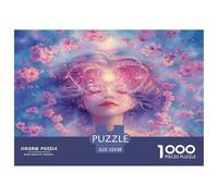 Puzzle para Adultos - Amor artístico, Un Desafiante Acertijo, Símbolo del corazón, Regalos para Hombres, Actividad Artística Desafiante Y Relajante 52x38cm/1000pcs