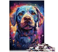 Puzzle para adultos, cachorros mimados, rompecabezas de 1000 piezas, 26 x 38 cm, puzzle de cartón para adultos y niños a partir de 14 años, rompecabezas de decoración del hogar
