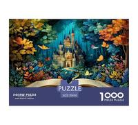 Puzzle para Adultos - Castillo, Un Desafiante Acertijo, Torre del Arte, para Niños De 6 9 12años Familia Juego, Rompecabezas De Decoración Familiar 70x50cm/1000pcs