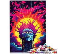 Puzzle para adultos, cerebro adolescente, rompecabezas de 2000 piezas, 27,56 x 39,37 pulgadas, rompecabezas de mapa gris para adultos y niños a partir de 14 años, rompecabezas, juego educativo para