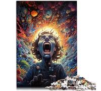 Puzzle para adultos, colores del Nilo, 1000 piezas, puzle para adultos, 26 x 38 cm, puzzle de cartón para adultos y niños a partir de 14 años, juguete de entretenimiento familiar