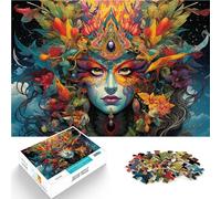 Puzzle para adultos con 1000 piezas, arte colorido, rompecabezas imposible, 50 x 70 cm, divertido para el hogar, regalo de cumpleaños, regalo de viaje para adolescentes a partir de 14 años