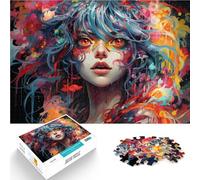 Puzzle para adultos con 1000 piezas, color hermosa, obra de arte, 50 x 70 cm, regalos para amigos y familiares para adolescentes a partir de 14 años
