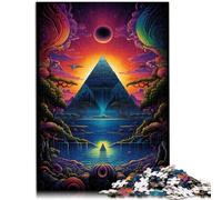 Puzzle para adultos con 1000 piezas, colores del Nilo, 50 x 70 cm, decoración de pared única, cumpleaños, adolescentes a partir de 14 años
