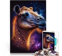 Puzzle para adultos con 1000 piezas, galaxia, camello, puzle espacial, obra de arte, 50 x 70 cm, regalo de cumpleaños, decoración de pared para niños a partir de 14 años