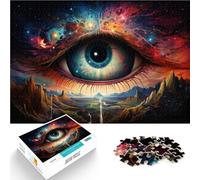 Puzzle para adultos de 1000 piezas Imagina ojos coloridos rompecabezas regalos 26 x 38 cm ideas únicas de cumpleaños e ideas de regalo para adolescentes a partir de 14 años
