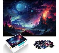 Puzzle para adultos de 1000 piezas "Imagina un universo" sofisticado juguete de 26 x 38 cm fortalece el amor entre parejas para adolescentes a partir de 14 años