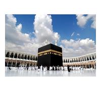 Puzzle para adultos de 1500 (87 x 57 cm) piezas Rompecabezas temático peregrinación a la víspera del Islam a La Meca, adecuado para relajarse para adultos, juegos de ocio y decoración de pared